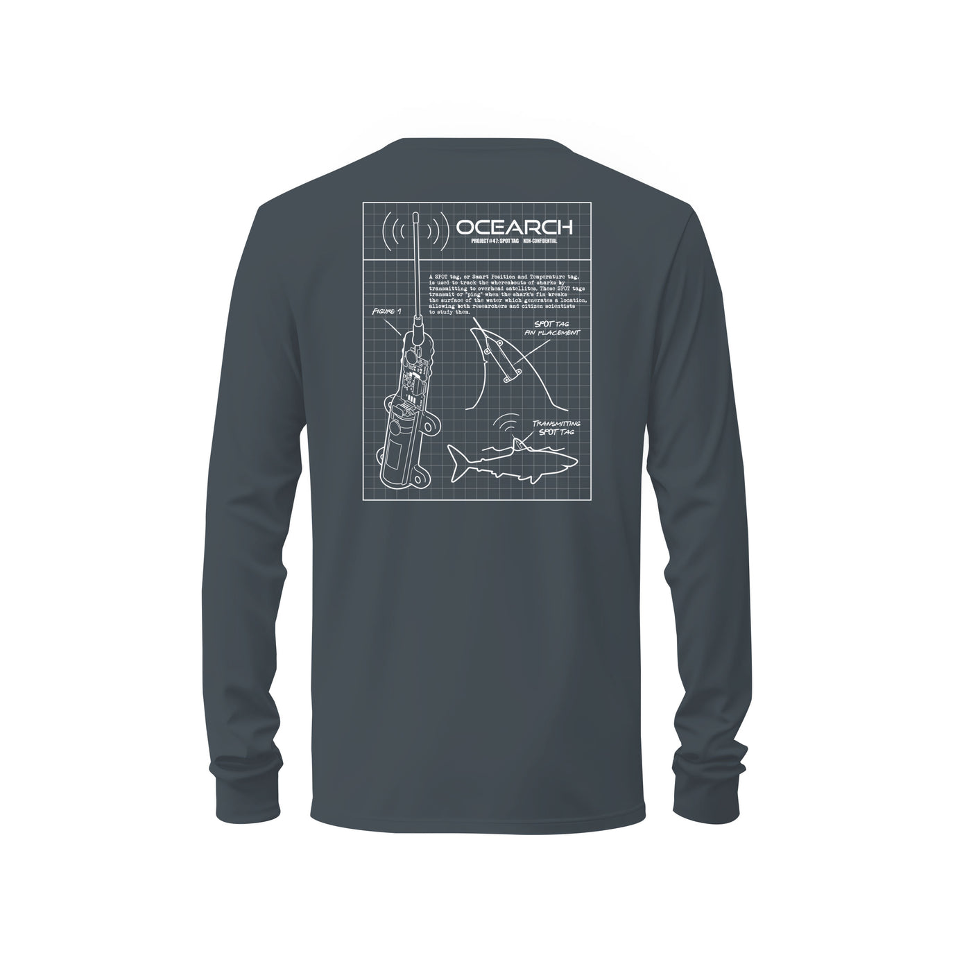 SPOT Tag ECO-UPF Long Sleeve Shirt | Official OCEARCH Store