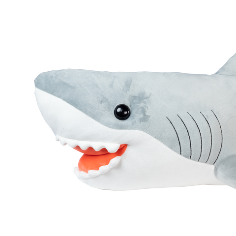 Plush shark toy