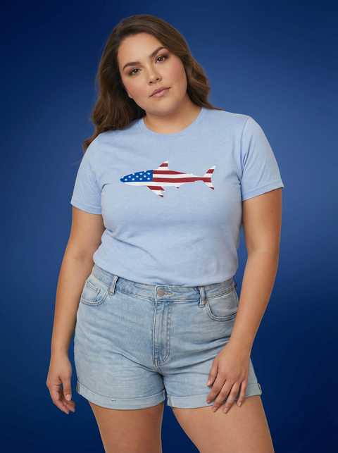 Unisex Stars and Stripes Tee