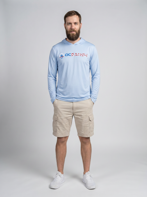 Unisex Stars and Stripes UPF Hoodie