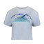 Ladies Don't Fear the Fin Crop Tee