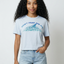 Ladies Don't Fear the Fin Crop Tee