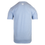 Rear view of light blue tee with ocearch logo below neck line