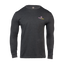Charcoal long-sleeve shirt with an OCEARCH logo on left chest
