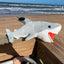 Ocearch Shark Plushie at the beach
