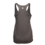 rear view of ladies premium heather racerback tank