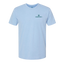 Light blue tee with Ocearch logo on left chest