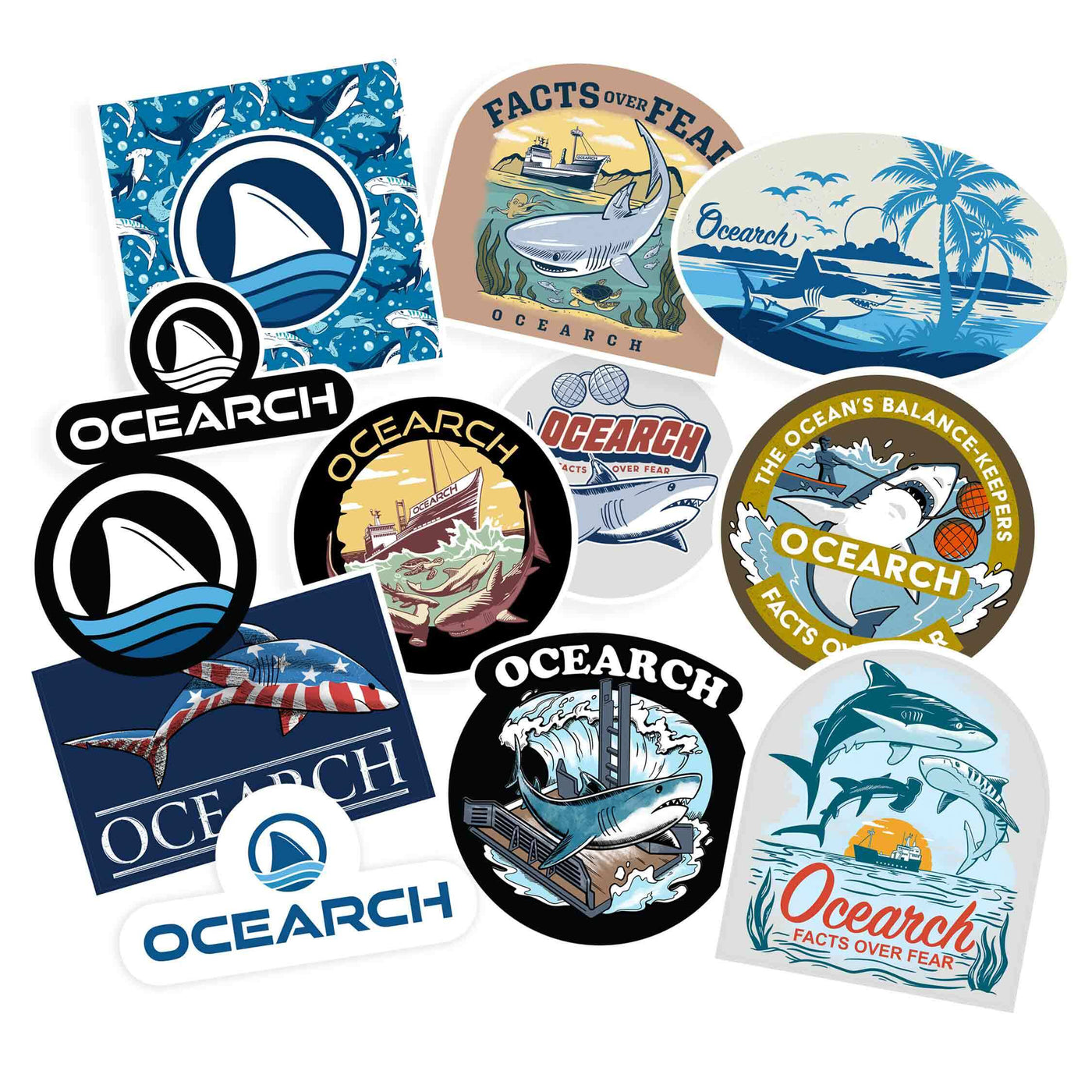 OCEARCH Sticker Collection | Official OCEARCH Store