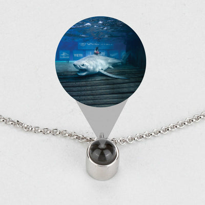 Shark Hero View Finder Necklace