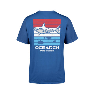 OCEARCH Red, Great White, and Blue T-Shirt | Official OCEARCH Store