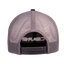 rear view of black/charcoal snapback showing adjustable back