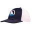 Navy hat with white meshback with icon Ocearch logo on front