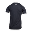 rear view of charcoal tee with small icon Ocearch logo on upper back