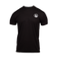 Black tee with ocearch icon logo on left chest