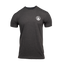 Charcoal tee with ocearch icon logo on left chest