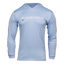 Blue mist Performance Hoodie with OCEARCH logo on front