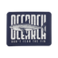 Navy blue sticker with a shark illustration and text "OCEARCH DON"T FEAR THE FIN"