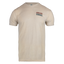 Cream tee with ocearch on left chest