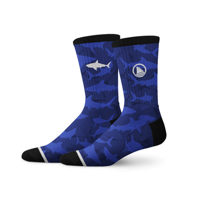 Shark Silhouette Socks
